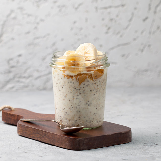 Banana + Macadamia Overnight Noats