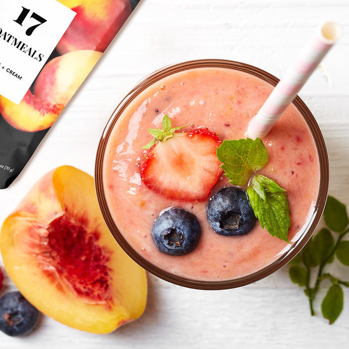 Peach + Berries Smoothie